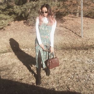 VIntage weaved purse